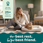 FurHaven Dog Bed for Small Dogs & Cats, Bolster Crate Pad - Image 9