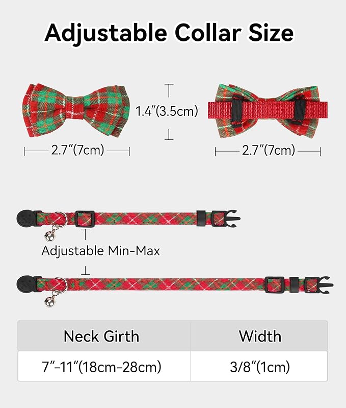 Joytale Upgraded Christmas Cat Collar - Image 7