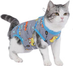 Cat Recovery Suit Cat Onesie for Cats After Surgery Female Male Spay Kitten by kzrfojy
