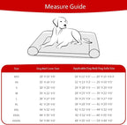 Waterproof Dog Bed Covers Replacement Washable Pet Hair Easy to Remove - Image 8
