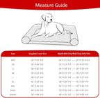 Waterproof Dog Bed Covers Replacement Washable Pet Hair Easy to Remove - Image 7