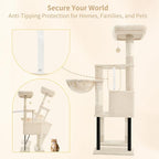 Heybly Cat Tree, 49.2 Inches Cat Tower - Image 6