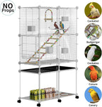 Standing Large Bird Cage, Parakeet Cage - Image 7
