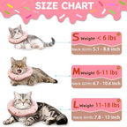 Cat Cone Collar Soft, Waterproof Cat Recovery Collars Spay Cones to Stop - Image 2