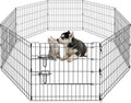 PEEKABOO Dog Pen Pet Playpen Dog Fence Indoor Foldable Metal Wire Exercise by Peekaboo