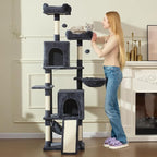 Cat Tree, 70-Inch Cat Tree Tower - Image 2