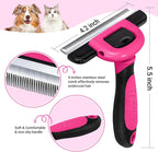 MIU COLOR Pet Grooming Brush, Deshedding Tool - Image 2