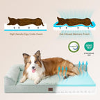 EHEYCIGA Large Dog Bed Memory Foam - Image 4