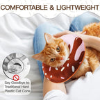 Cat Cone Collar Soft, Cute Cat Donut Collar After Surgery, Adjustable Kitten - Image 4