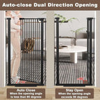 Fairy Baby 51.18" Extra Tall Pet Gate - Image 5