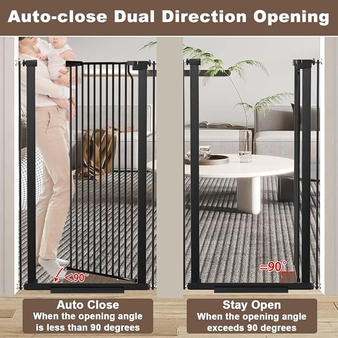 Fairy Baby 51.18" Extra Tall Cat Gate - Image 5