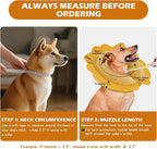 IEUUMLER Inflatable Recovery Dog Collar, Protective Donut Cone, Adjustable Soft - Image 3