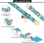 Lionet Paws 2pcs Pack Easter Cotton Cat Collar, Breakaway Buckle - Image 2