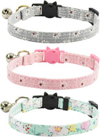 Breakaway Cat Collars with Bell, Durable & Safe Cute Kitten Collars Safety - Image 2