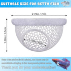 Floating Betta Hide & Shrimp Cave – 3D Printed Aquarium Hammock - Image 3