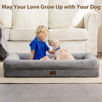 BFPETHOME Orthopedic Dog Bed for Large Sized Dogs – Washable Dog Couch Bed - Image 3