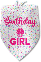 Dog Birthday Bandana Birthday Girl Pet Scarf Bibs Accessories Party Supplies by Luptiteuy