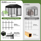 Dog Kennel Outdoor, Outside Dog Kennel - Image 4