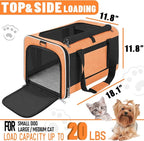 Large Cat Carry Bag, Soft Shell Shih-Tzu Pet Transport Crate, Big Bunny Rabbit - Image 3