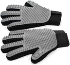 Pet Hair Removal Glove for Dogs & Cats, Bathing and Washing, Safe for by NVNAN