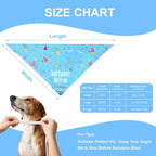 Dog Birthday Bandana Boy for Small Dogs, Reversible 2 Patterns in 1, Happy - Image 4