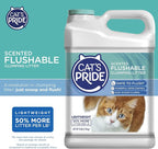 Cat's Pride Lightweight Clumping Litter: Flushable - Image 2