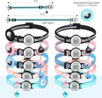 Reflective Kitten Collars with Bell, Cat Collar Breakaway with QR Code Name Tag - Image 3