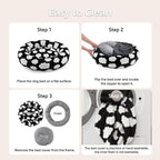 JOEJOY Donut Large Dog Bed, Cute Round Calming Dog Bed - Image 6