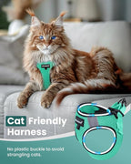 FAYOGOO Escape Proof Cat Harness and Leash Set - Image 3
