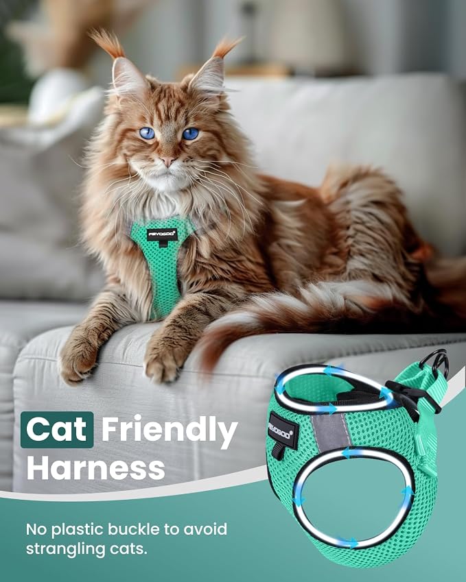 FAYOGOO Escape Proof Cat Harness and Leash Set - Image 3