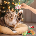 Retro Shaw Christmas Cat Toys, Xmas Catnip Toys - Image 5