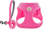 Hipubby Dog Harness and Leash Set, No Pull Soft Mesh Puppy Harness by Hipubby