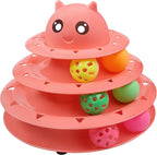 UPSKY Cat Toy Roller 3-Level Turntable Cat Toy Balls by UPSKY