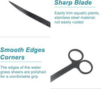 Stainless Steel Aquarium Scissors, Wave Design, Professional Aquaplant - Image 4