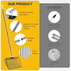 Chicken Poop Scooper & Rake 2-in-1, 304 Stainless Steel Shovel Head, Chicken - Image 3