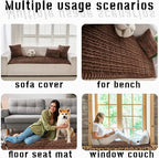 Sofa Cover Fuzzy Couch Cover for Pet, Couch Covers for Dogs Washable Non-Slip - Image 6