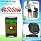 Dog Poop Trash Can Outside, Waste Bin - Image 3