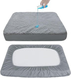 Dog Bed Covers Soft Plush Replacement Washable, Waterproof Pet Mattress Bed - Image 4