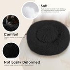 Dogs Bed for Small Dogs, Anti-Anxiety Washable Round Bed - Image 4