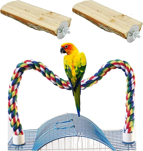 24 Inch Bird Perch Rope by Birdsfavoriteropeswing
