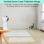 TBTeek Cat Toy, Automatic Motion-Activated, 5 Fun Patterns, 4 Speed Modes - Image 3