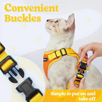 rabbitgoo Cat Harness and Leash Set, Escape Proof Soft Adjustable Vest Harnesses - Image 2
