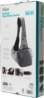 Outward Hound PupPak Sling Dog Carrier, Adjustable Strap, Mesh Ventilation - Image 3