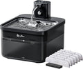 DownyPaws Cat Water Fountain Stainless Steel Cordless, 84oz/2.5L Fursink by DownyPaws
