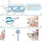 Kitten Starter Supplies Starter Kit, Including Bed, Litter Mat, Bowls and More - Image 5