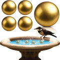 4 Pcs Bird Bath Copper Disk Balls, Spherical Design Purity Disk by Unknown