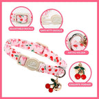 Cat Collar, Cat Collar with Bell, - Image 3