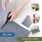 KEYIDE 79 x 16 Cat Scratch Couch Furniture Protector, Cat Scratcher Wall Pad - Image 2
