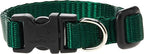 LupinePet Basics 1/2" Green 8-12" Adjustable Collar by LupinePet