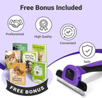 MIU COLOR Pet Grooming Brush, Deshedding Tool - Image 6